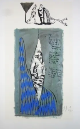 Litografia Garouste - Sans titre