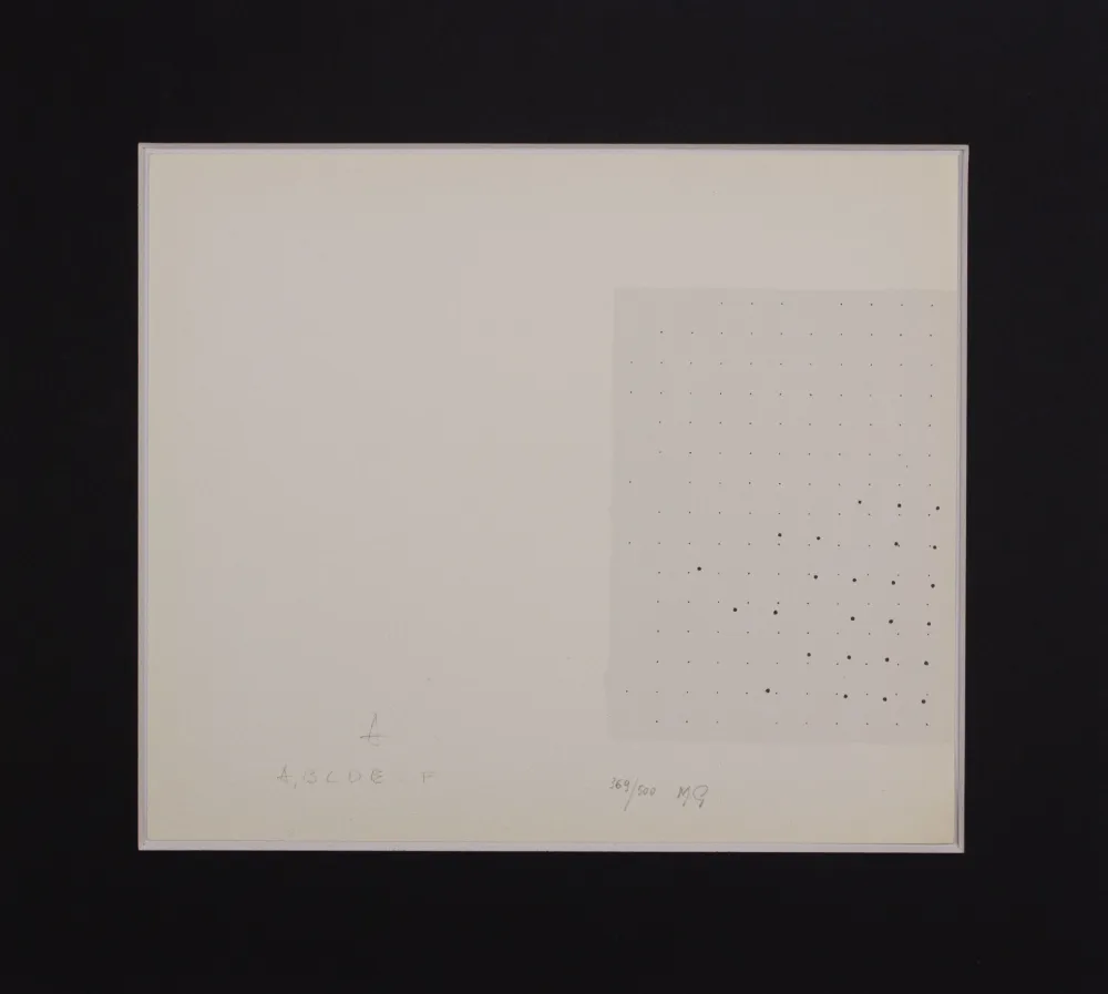 Serigrafia Gastini - Lettera A