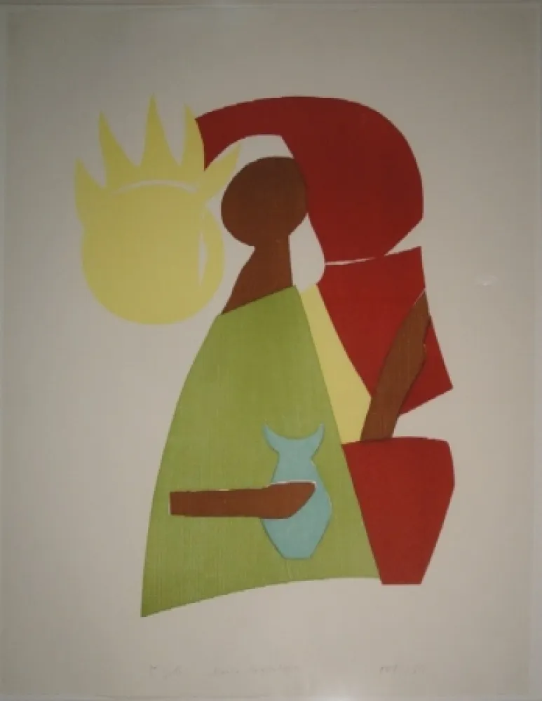 Xilogravura Gehr - Maria Magdalena