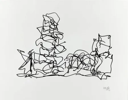 Litografia Gehry - Brooklyn Atlantic Yards Masterplan