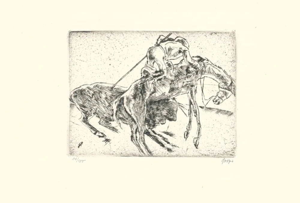 Água-Forte Geiger - Picador