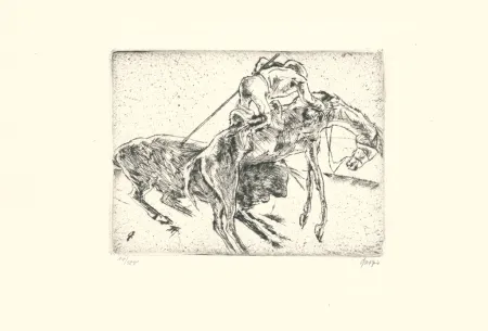 Água-Forte Geiger - Picador