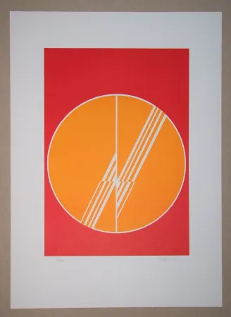 Linogravura Geiler - Concrete-constructive Composition