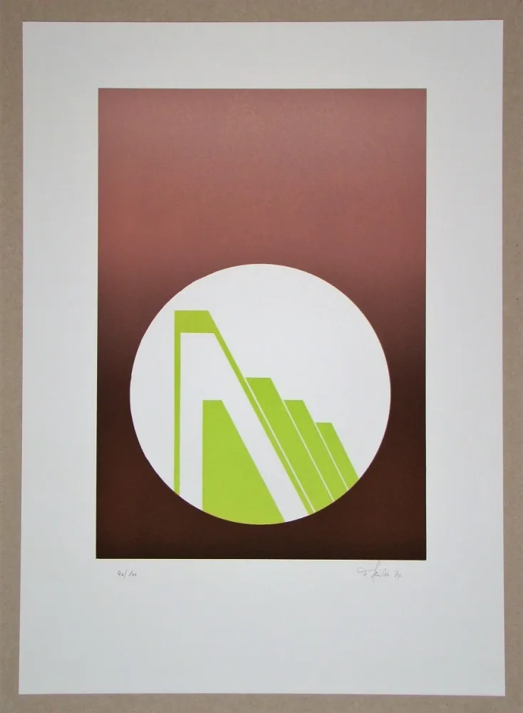 Linogravura Geiler - Concrete-constructive Composition