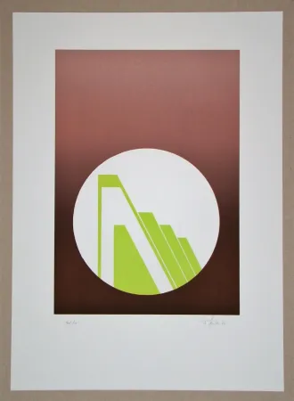 Linogravura Geiler - Concrete-constructive Composition