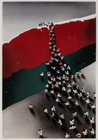 Água-Forte Genovés - Multitudes