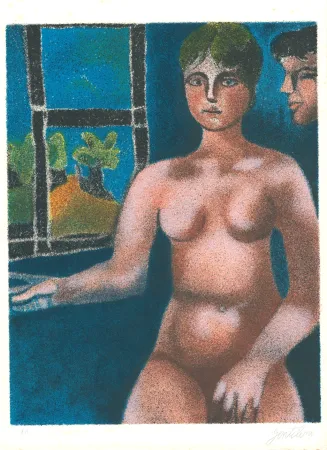 Litografia Gentilini - Luisa e Ippolito