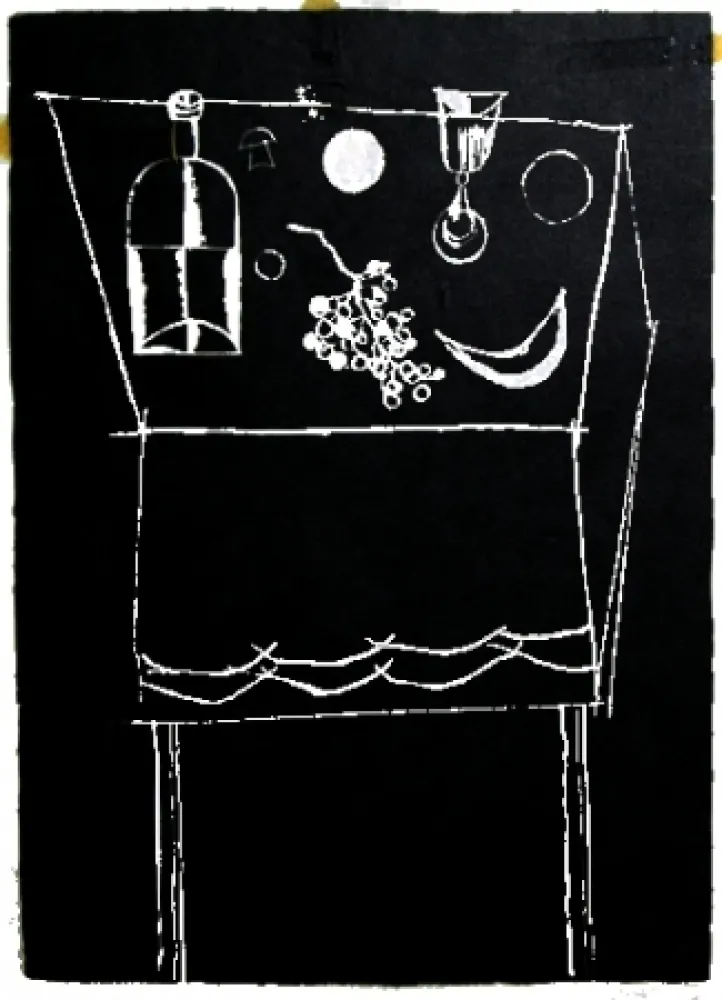 Linogravura Gentilini - Senza titolo