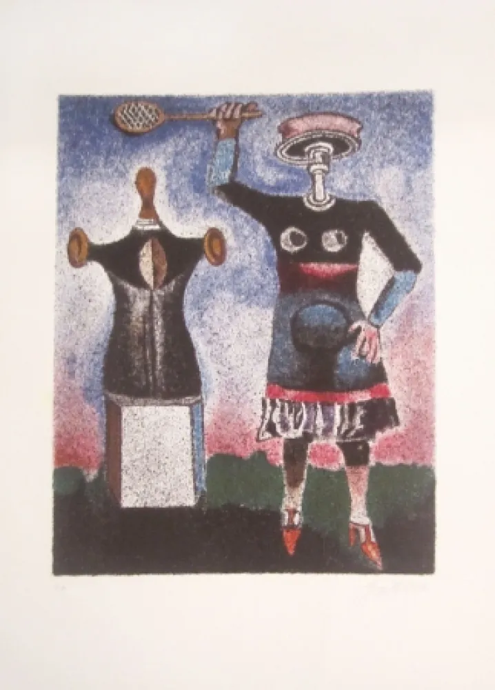 Litografia Gentilini - Untitled