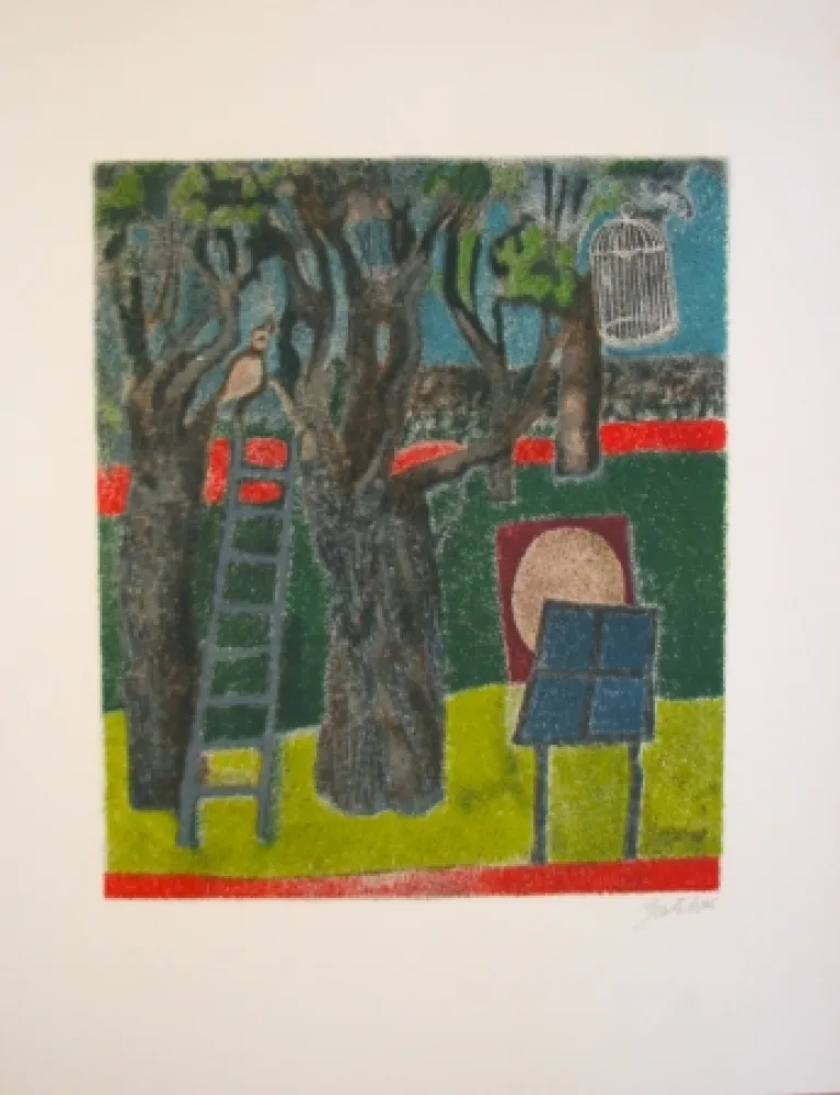 Litografia Gentilini - Untitled