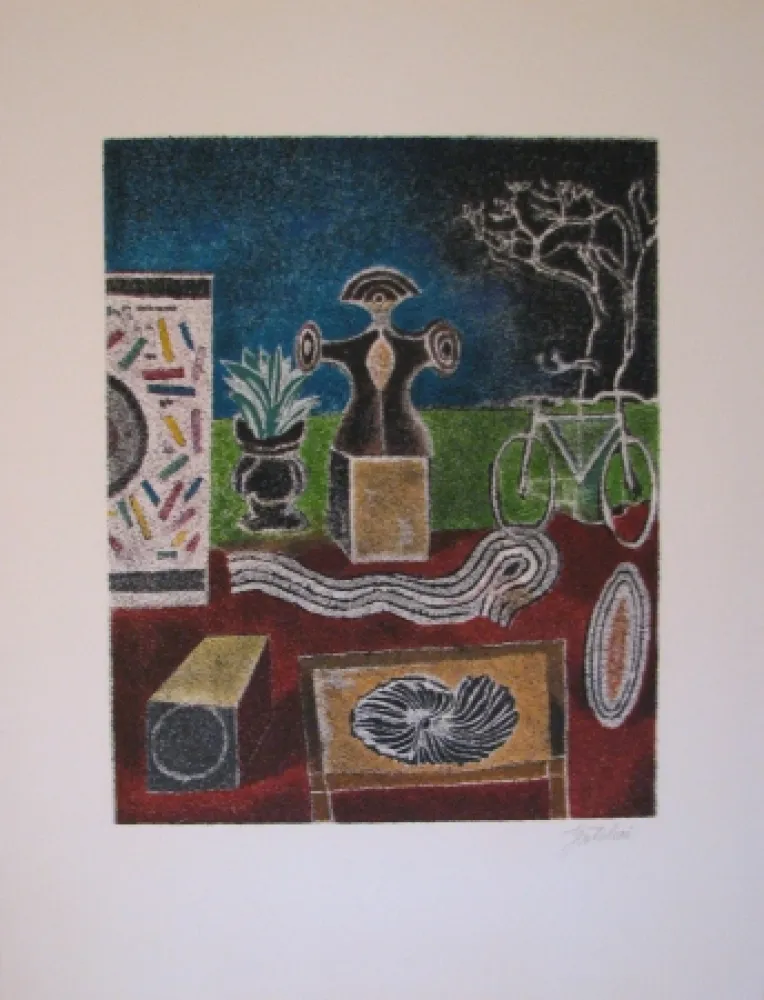 Litografia Gentilini - Untitled