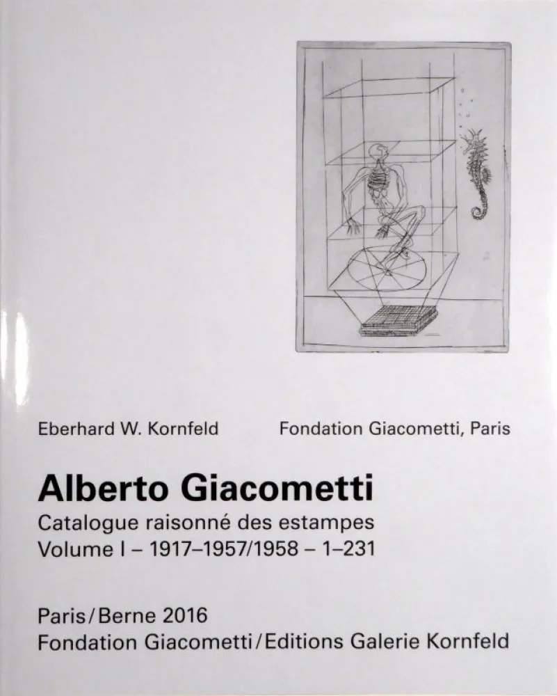 Livro Ilustrado Giacometti - Alberto Giacometti. Catalogue raisonné des estampes. 