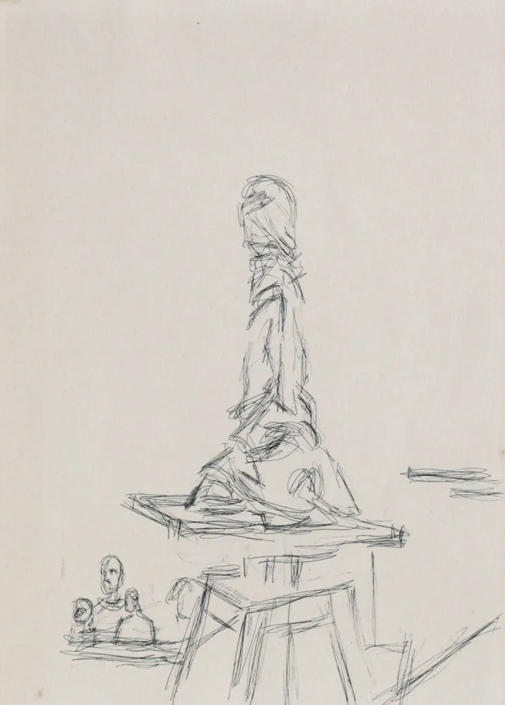 Sem Técnica Giacometti - Atelier à la sellette