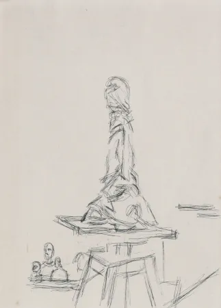 Sem Técnica Giacometti - Atelier à la sellette