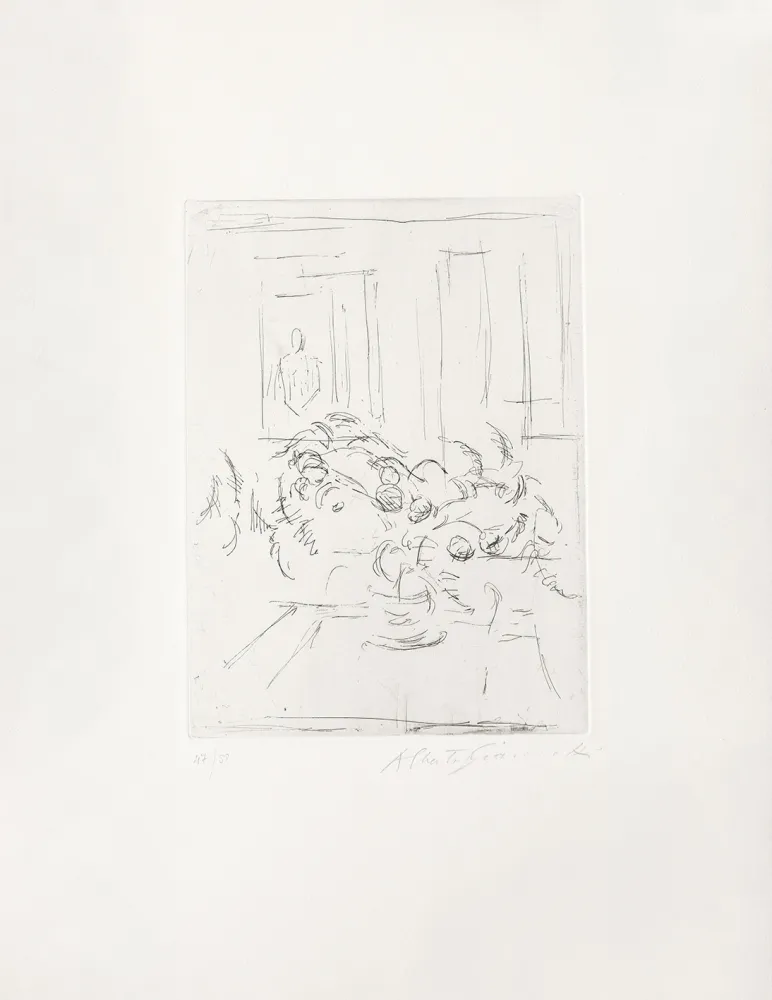 Gravura Giacometti - Bouquet I