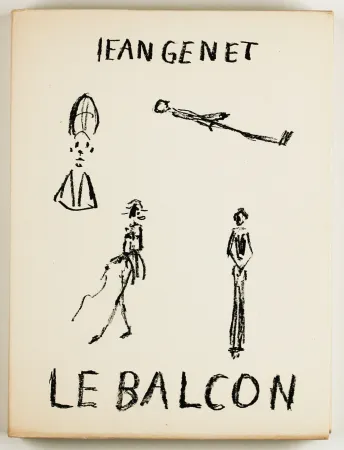 Livro Ilustrado Giacometti - Jean Genet - Le Balcon 