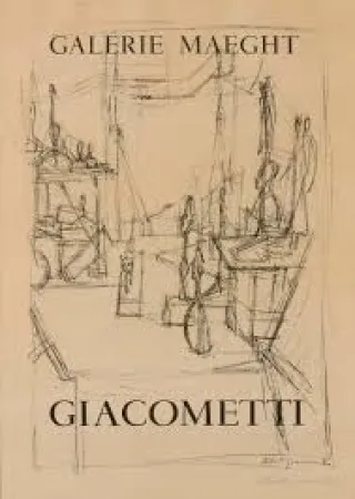 Cartaz Giacometti - L'atelier de l'artiste 