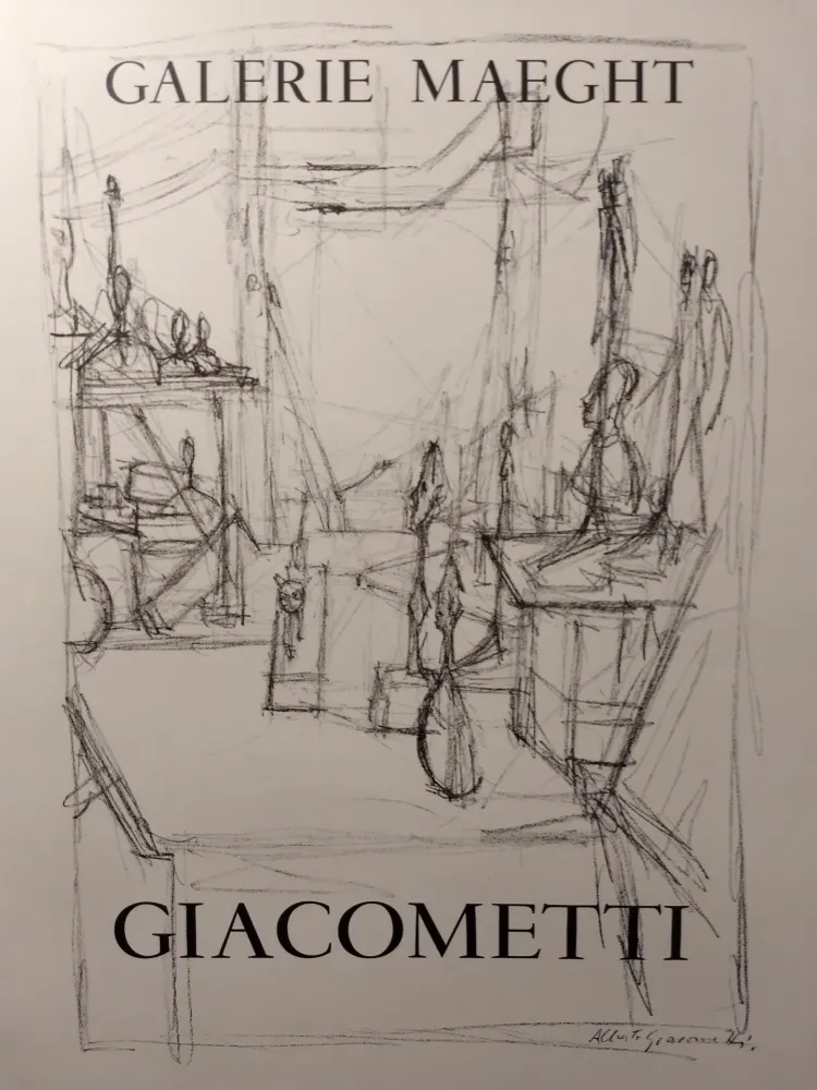 Cartaz Giacometti - Maeght