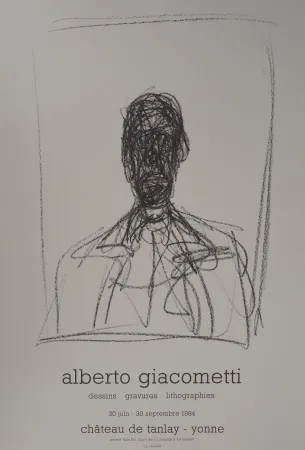 Livro Ilustrado Giacometti - Portrait d'homme
