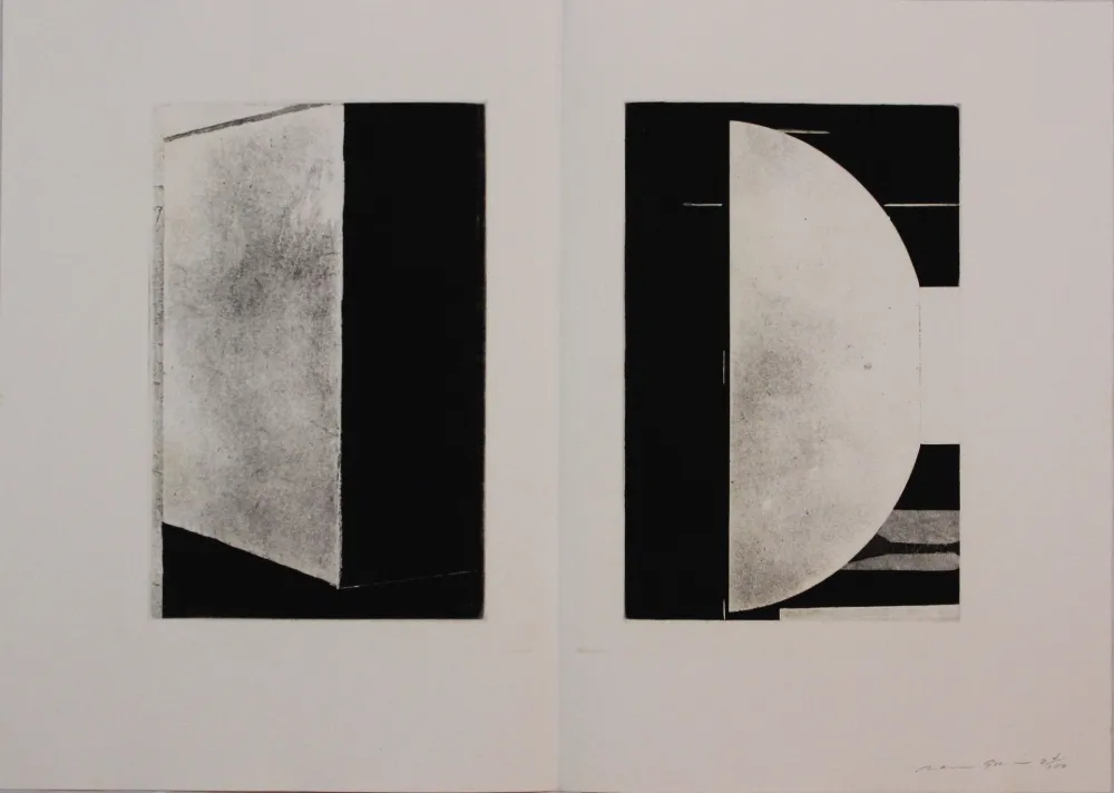 Água-Forte E Água-Tinta Gibson - Untitled from 'Metafora' portfolio