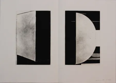 Água-Forte E Água-Tinta Gibson - Untitled from 'Metafora' portfolio