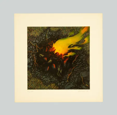 Serigrafia Gilardi - Fuoco