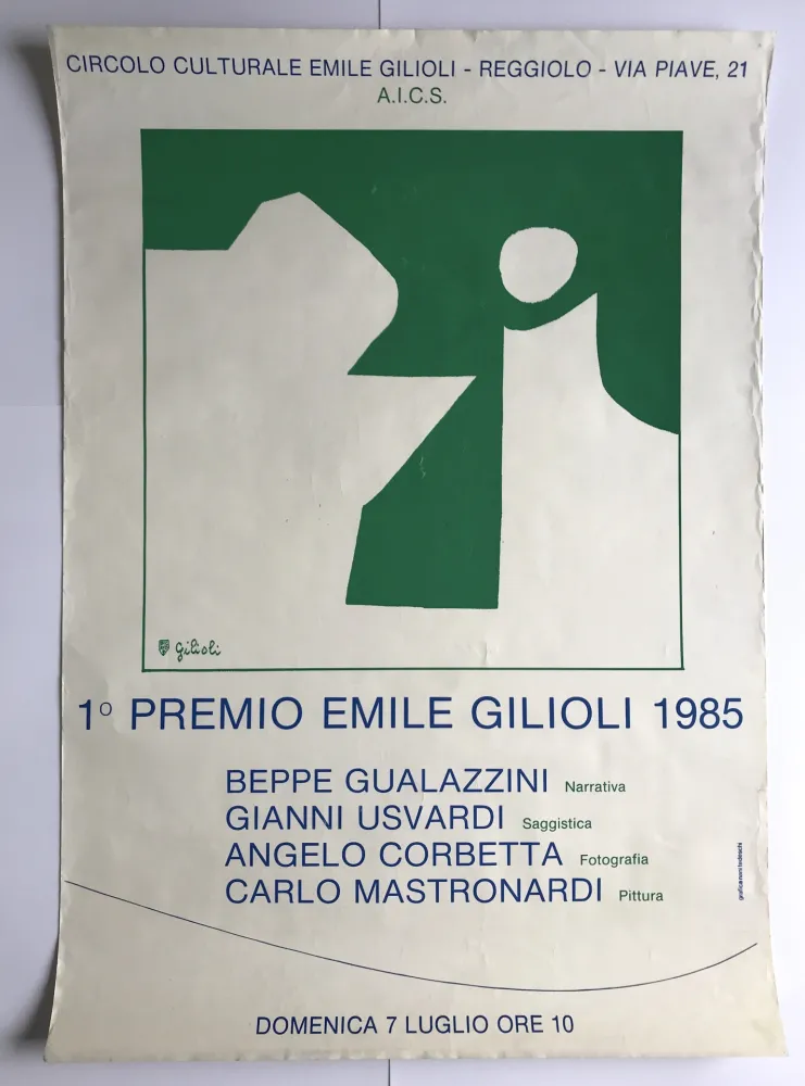Cartaz Gilioli - Circolo culturale Emilio Gilioli / Reggiolo
