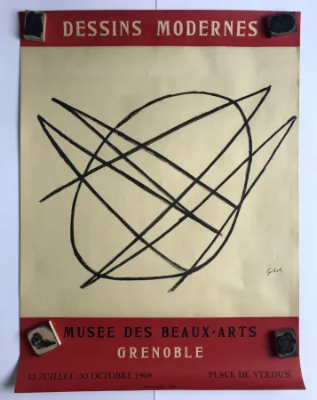 Cartaz Gilioli - Dessins modernes / Musée des beaux-arts de Grenoble