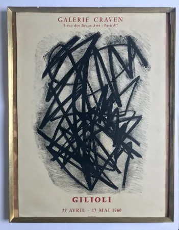 Cartaz Gilioli - Galerie Craven