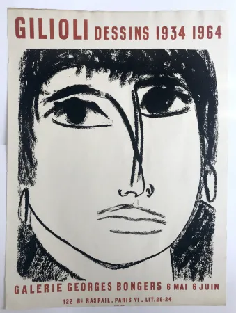Cartaz Gilioli - Galerie Georges Bongers