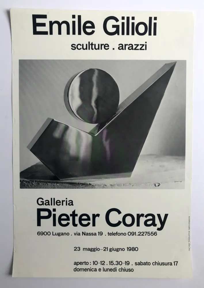 Sem Técnica Gilioli - Galleria Pieter Coray