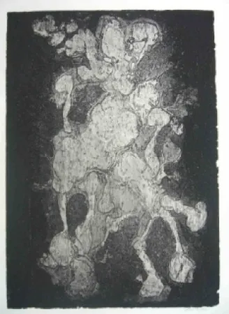 Água-Forte Gillet - Nymphe des rats