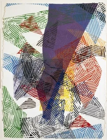 Xilogravura Gilliam - Running Naked I