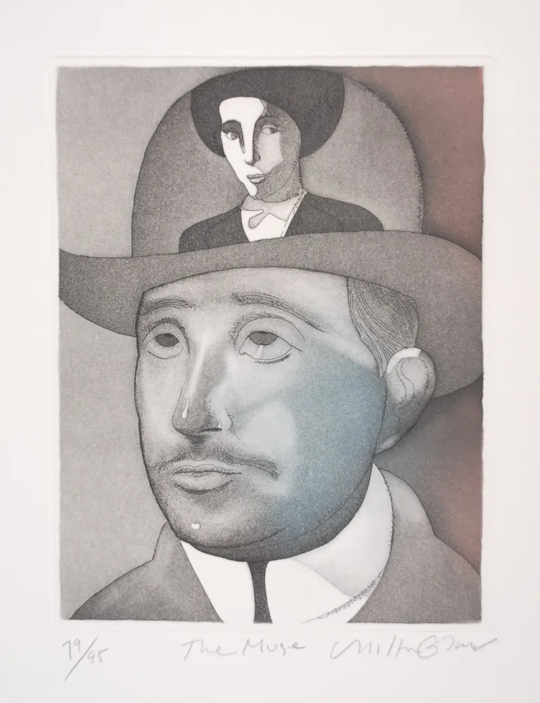 Água-Tinta Glaser - The Muse - Marie Laurencin, un amour d'Apollinaire