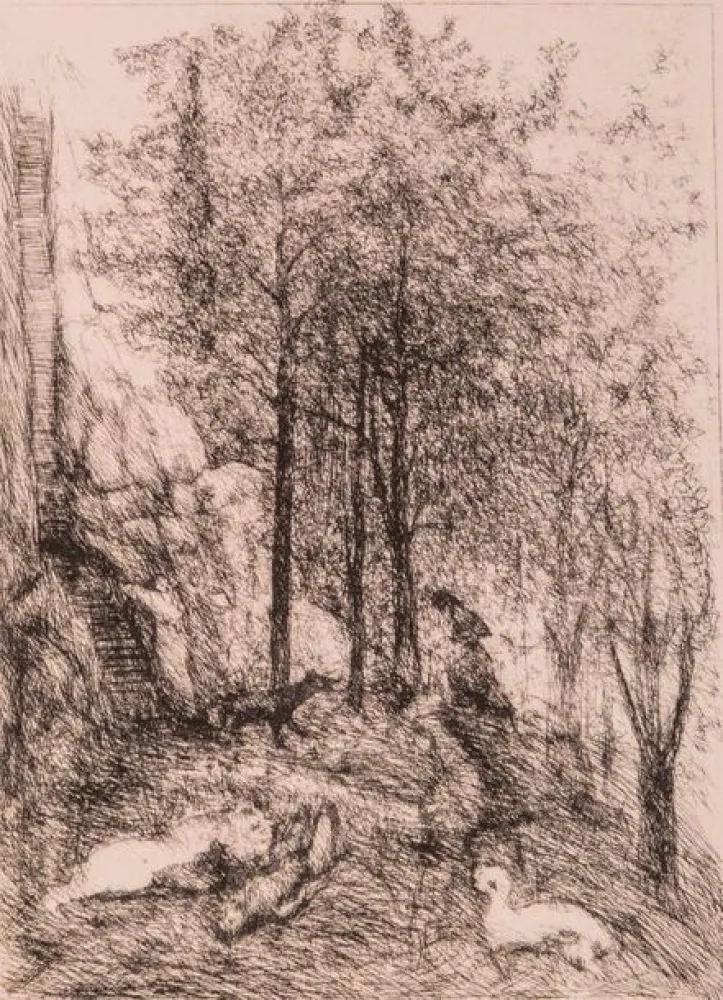 Sem Técnica Goerg - L'Enfer (The Inferno, with original etchings by Edouard Goerg)