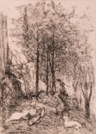 Sem Técnica Goerg - L'Enfer (The Inferno, with original etchings by Edouard Goerg)