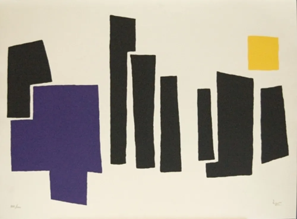 Serigrafia Goeritz  - Bloques 