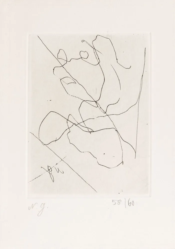 Água-Forte Goncharova - Senza titolo