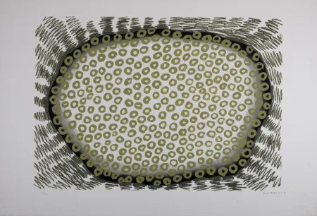 Serigrafia Gordillo - Composition