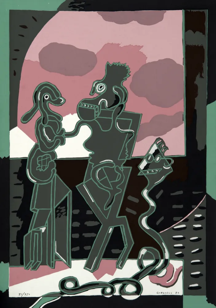 Serigrafia Gordillo - Sin título