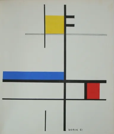 Estêncil Gorin - Témoignages pour l'art abstrait