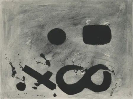 Serigrafia Gottlieb - Figure Eight