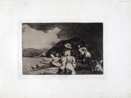 Água-Forte E Água-Tinta Goya - BIEN TE SE ESTA' 