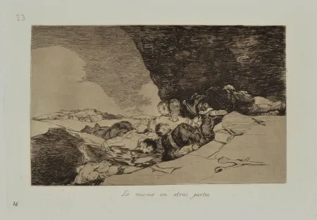Água-Forte E Água-Tinta Goya - LO MISMO EN OTRAS PARTES