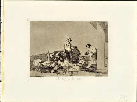 Água-Forte E Água-Tinta Goya - NO HAY QUE DAR VOCES
