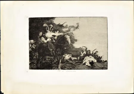 Água-Forte E Água-Tinta Goya - NO SE CONVIENEN