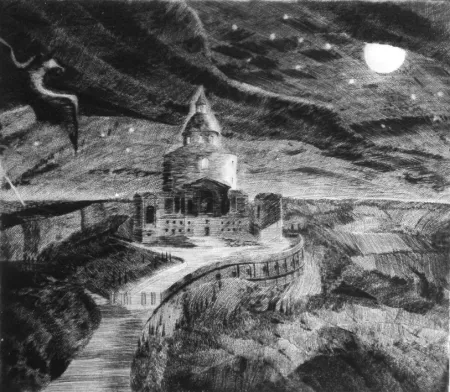 Ponta-Seca Grasselli - Visione notturna presso San Luca