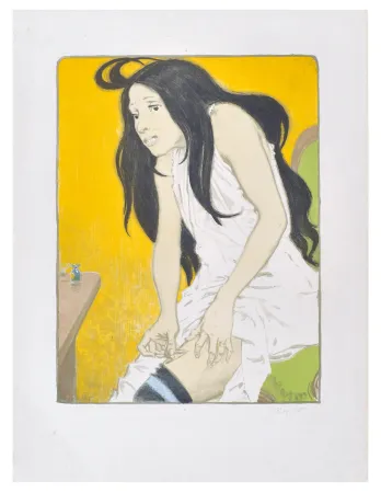 Litografia Grasset - Morphinomane