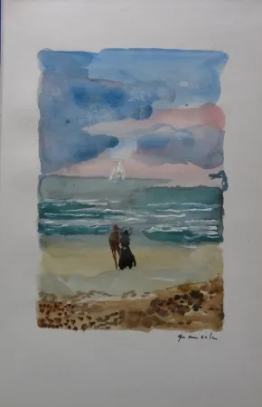 Sem Técnica Grau Sala - Couple face à la mer