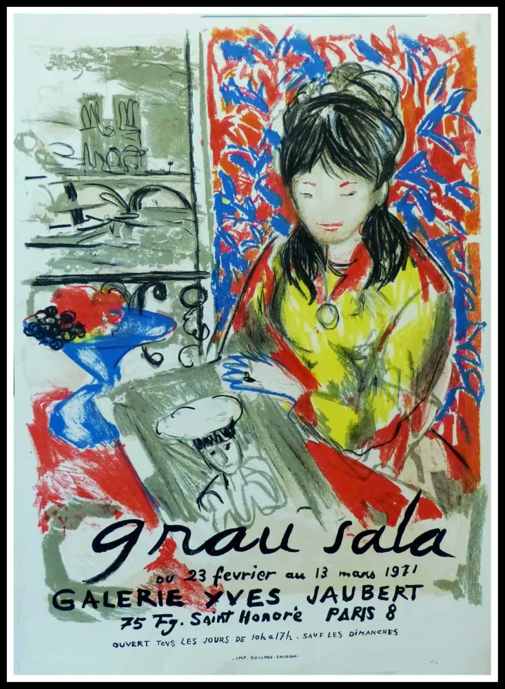 Cartaz Grau Sala - GRAU SALA GALERIE YVES JAUBERT
